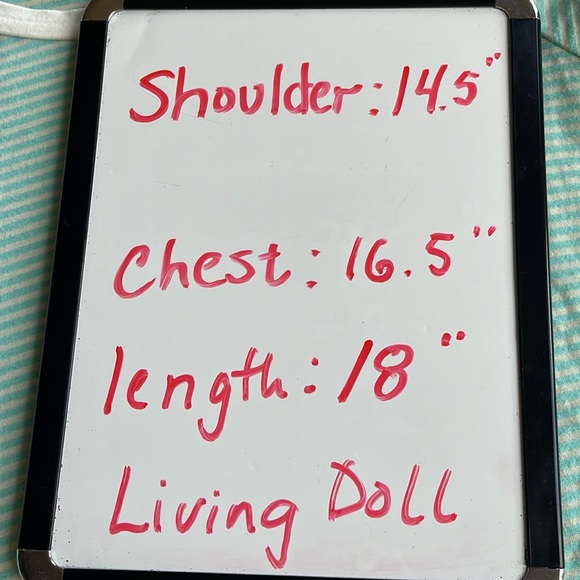 Living Doll Knit Crop Top Aquarium Stripe Shirt Womens XS - Picture 6 of 6